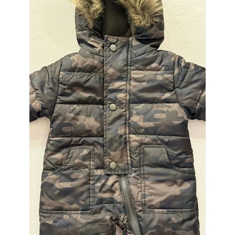 Rothschild Baby Snowsuit Unisex Multicolor 6/9 Months Warm Winter‎ Wear